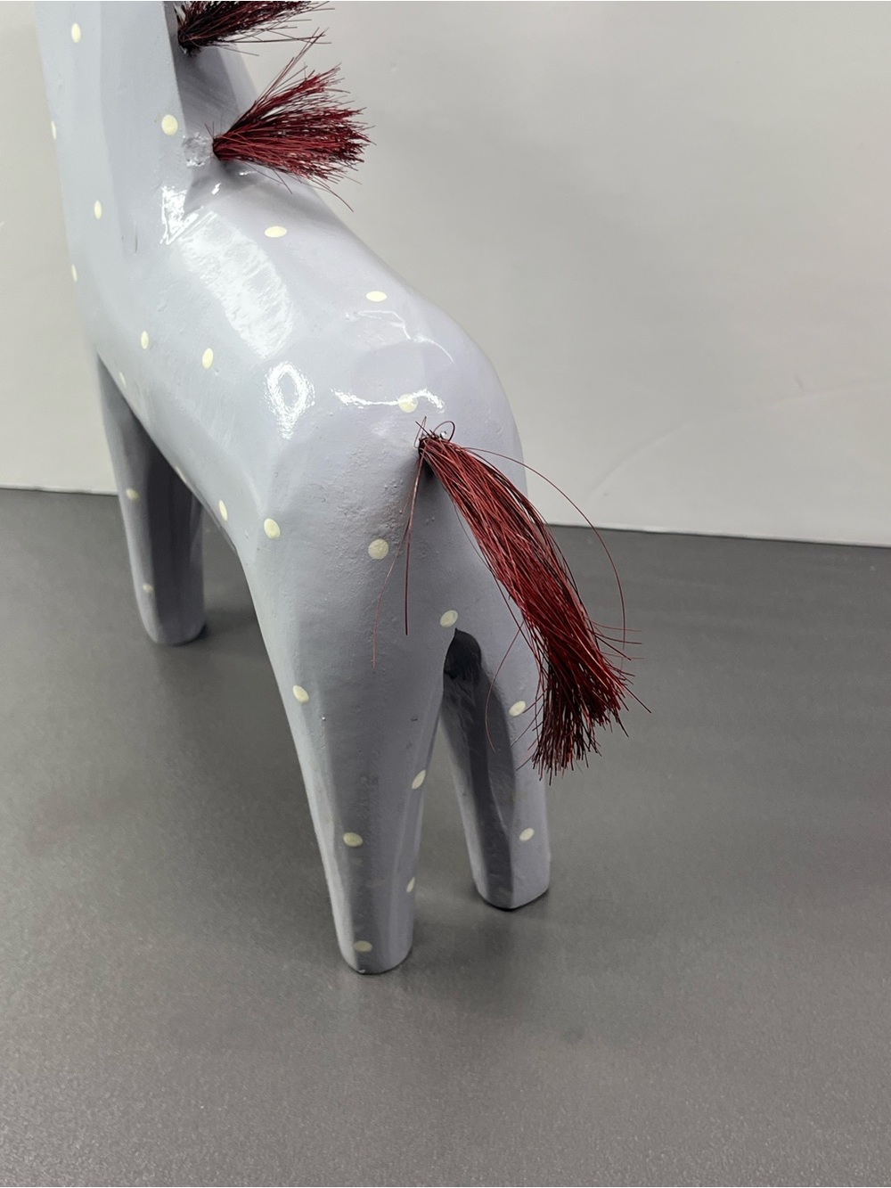 IKEA STOLLE Dala Horse Wood 10.5” - Picture 7 of 8